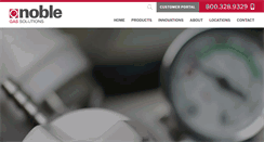 Desktop Screenshot of noblegassolutions.com