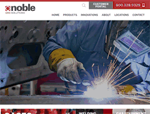 Tablet Screenshot of noblegassolutions.com